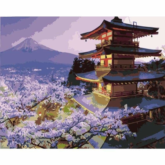 Landscape Diy Paint By Numbers Kits WM-1449 - NEEDLEWORK KITS