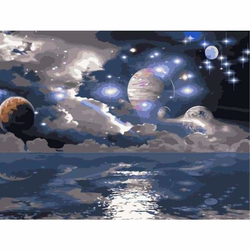 Landscape Diy Paint By Numbers Kits WM-1459 - NEEDLEWORK KITS