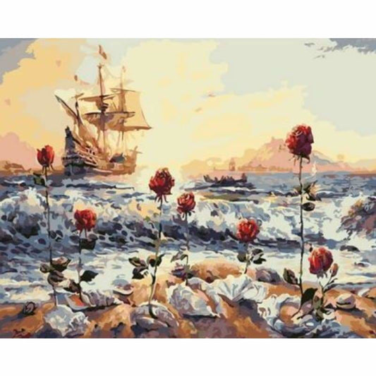 Landscape Diy Paint By Numbers Kits ZXQ2092-23 - NEEDLEWORK KITS