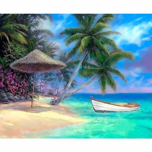 Landscape Diy Paint By Numbers Kits ZXQ3283 - NEEDLEWORK KITS