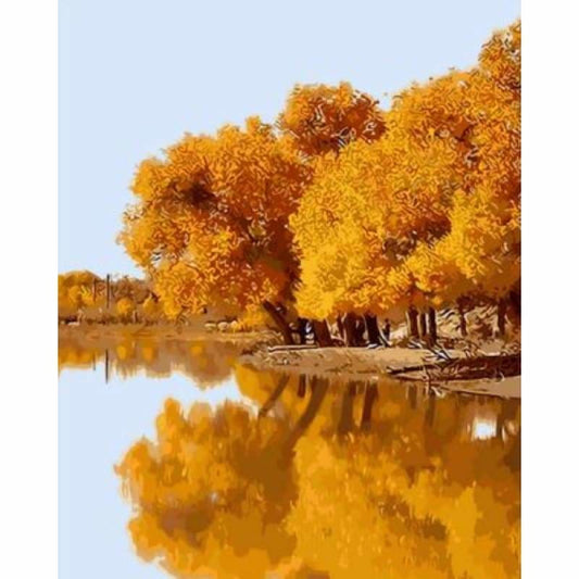 Landscape Diy Paint By Numbers Kits ZXQ395 - NEEDLEWORK KITS