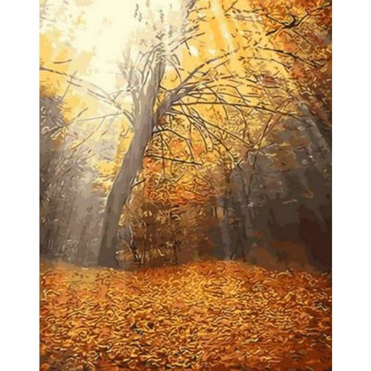 Landscape Forest Diy Paint By Numbers Kits ZXQ397 - NEEDLEWORK KITS