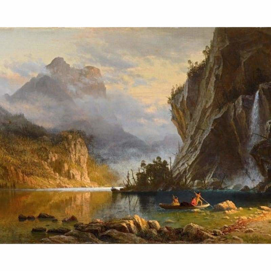 Landscape Mountain Diy Paint By Numbers Kits VM55345 - NEEDLEWORK KITS