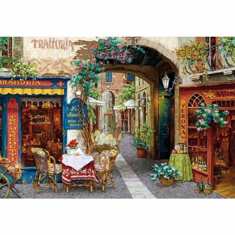 Landscape Street Paint by Numbers Kits DIY VM96903 - NEEDLEWORK KITS