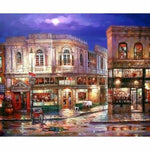 Landscape Town Diy Paint By Numbers Kits ZXQ3108 - NEEDLEWORK KITS