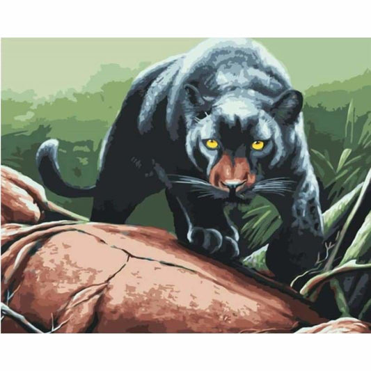 Leopard Diy Paint By Numbers Kits PBN30089 - NEEDLEWORK KITS