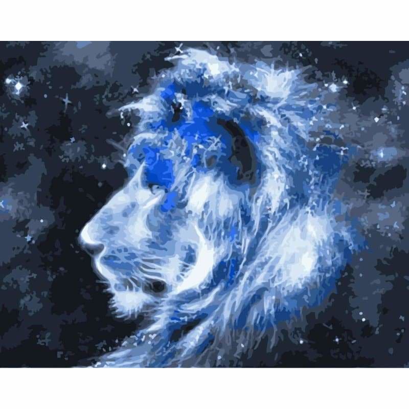 Lion Diy Paint By Numbers Kits WM-1332 - NEEDLEWORK KITS