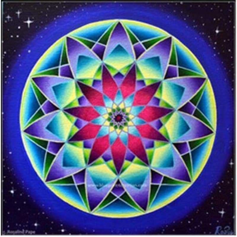 Mandala Diy Paint By Numbers Kits PBN30220 - NEEDLEWORK KITS