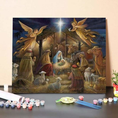 Nativity – Paint By Numbers Kit