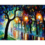 Night Lights Building Diy Paint By Numbers Kits PBN97406 - NEEDLEWORK KITS