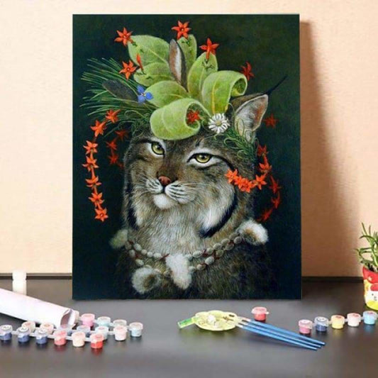 Noble Cat – Paint By Numbers Kit