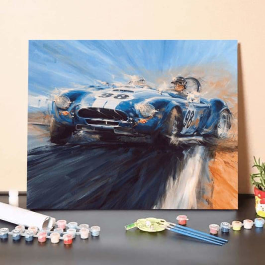 Paint by Numbers Kit-Automotive Art