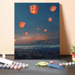 Paint by Numbers Kit-Blessing Lamp