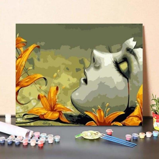 Paint By Numbers Kit Broken Mask