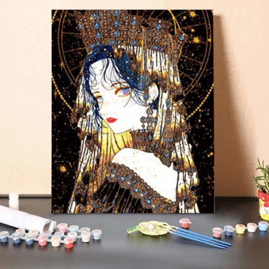 Paint by Numbers Kit-Cleopatra