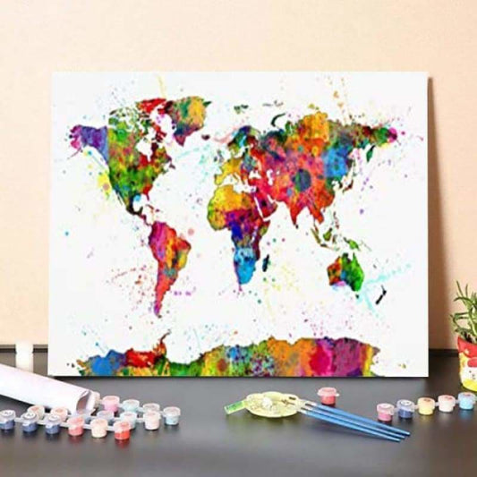 Paint by Numbers Kit-Drops of Color II