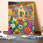 Paint by Numbers Kit-Butterfly Garden