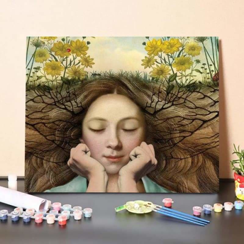 Paint By Numbers Kit-Listen