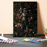 Paint By Numbers Kit-Lying In The Flowers