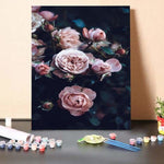 Paint by Numbers Kit-Pink Bud