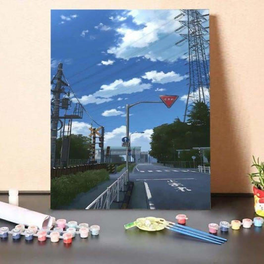 Paint by Numbers Kit-Sunny Road