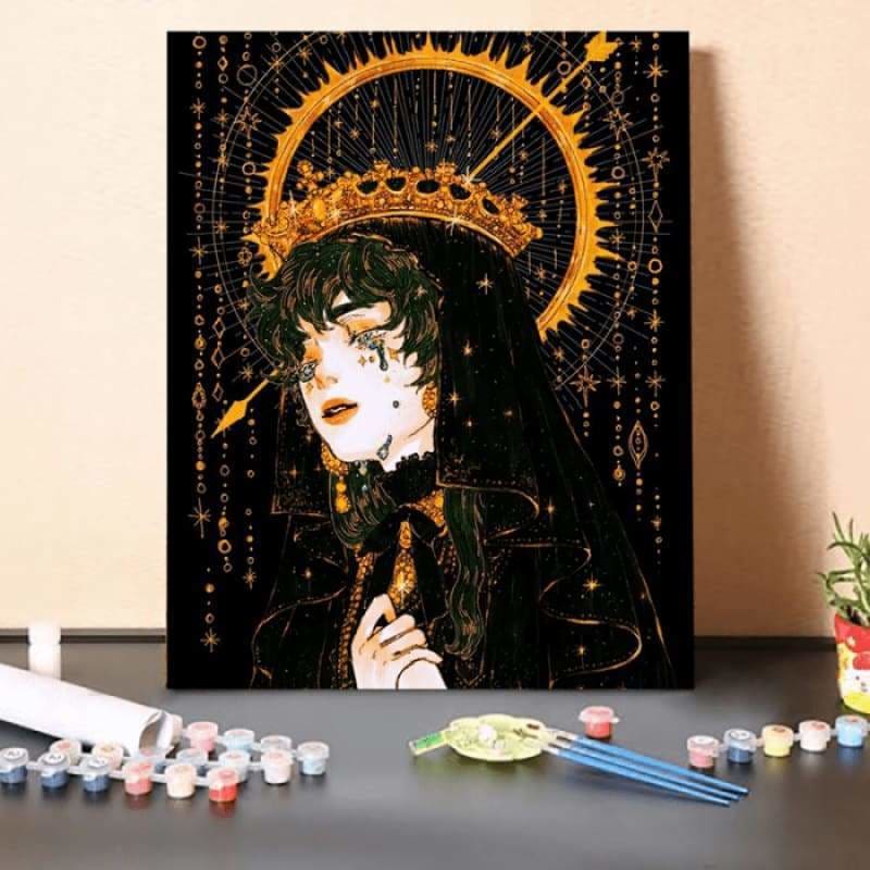 Paint by Numbers Kit-Tears of compassion