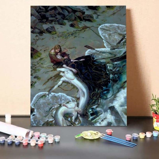 Paint by Numbers Kit-The Seacoast