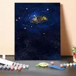 Paint by Numbers Kit-Touch The Moon