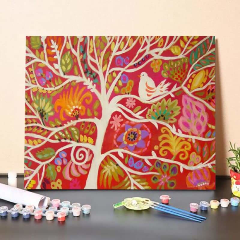 Paint by Numbers Kit-Tree of Wisdom – Paint By Numbers Kits UK