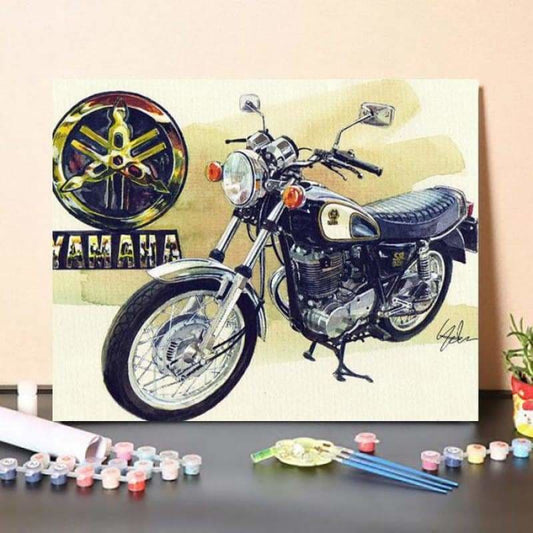 Paint By NumbersKit Yamaha SR500