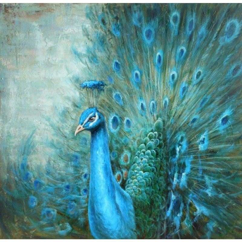 Peacock Diy Paint By Numbers Kits VM92244 - NEEDLEWORK KITS