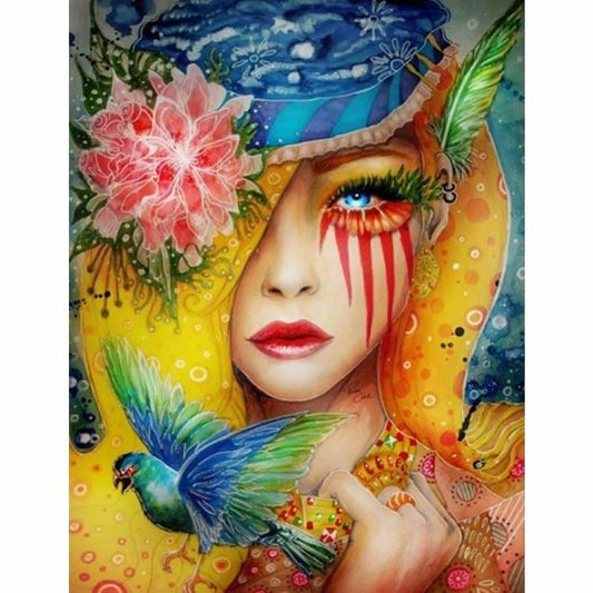 Portrait Girls Paint By Numbers Kits PBN90943 - NEEDLEWORK KITS