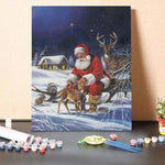 Santa‘s Love – Paint By Numbers Kit