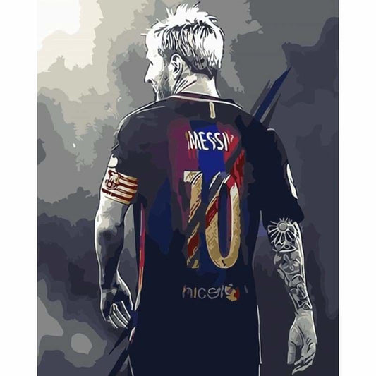 Sport Football Diy Paint By Numbers Kits ZXQ3165 VM80009 - NEEDLEWORK KITS