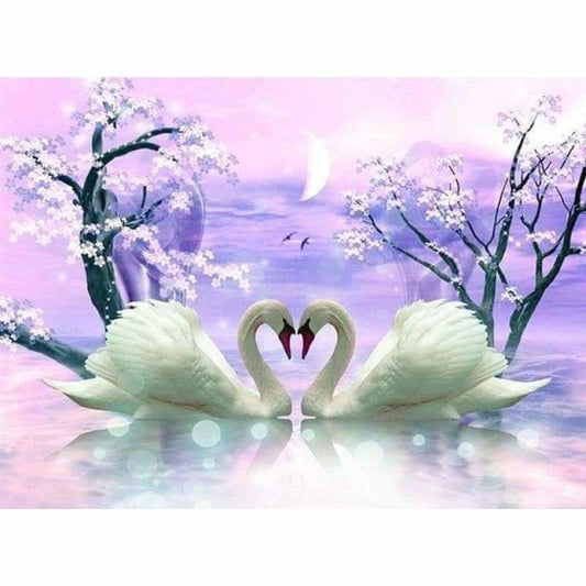 Swan Paint By Numbers Kits PBN90679 - NEEDLEWORK KITS