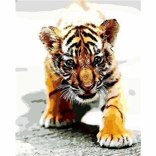 Tiger Diy Paint By Numbers Kits VM95728 - NEEDLEWORK KITS