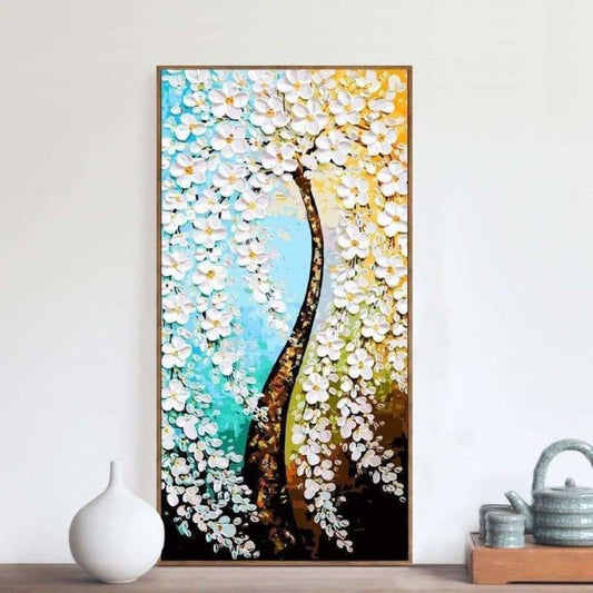 Tree Diy Paint By Numbers Kits VM95816 - NEEDLEWORK KITS