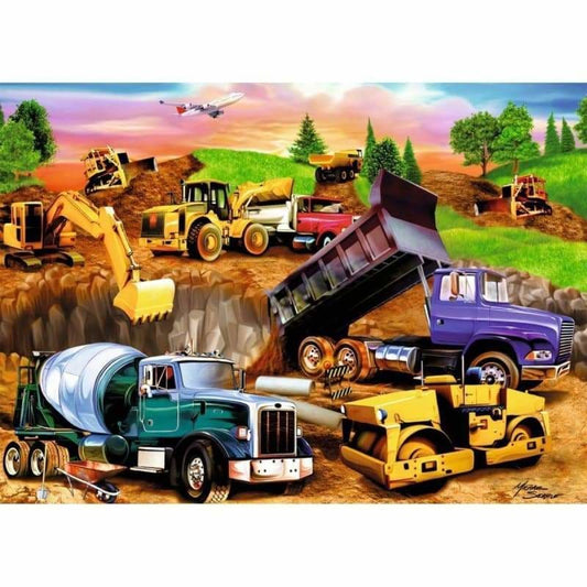 Truck Diy Paint By Numbers Kits PBN30280 - NEEDLEWORK KITS