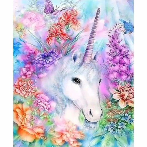 Unicorn Diy Paint By Numbers Kits ZXQ3515 VM80047 - NEEDLEWORK KITS