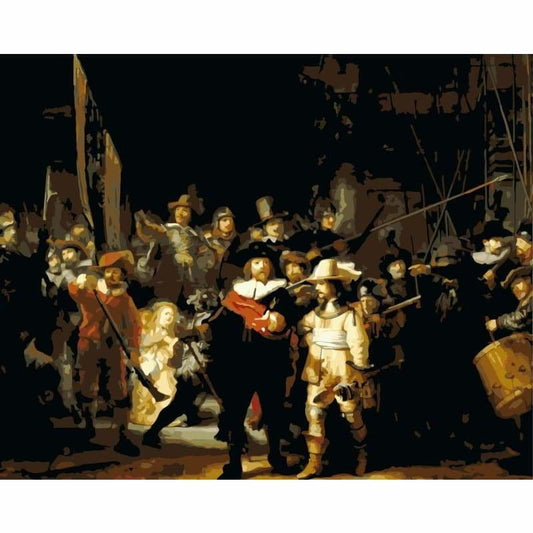 Vintage Diy Paint By Numbers Kits WM-579 - NEEDLEWORK KITS